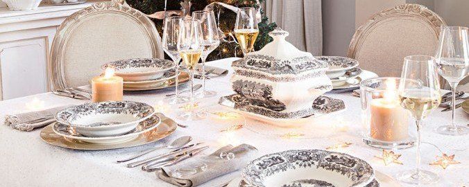 Ideas para decorar la mesa de Navidad