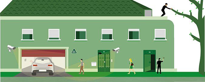 Comunidades de vecinos. Cómo proteger los puntos de acceso más vulnerables