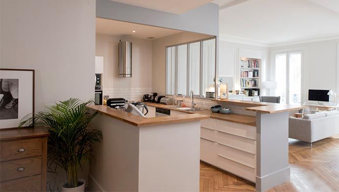 Cocinas semiabiertas: la opción más polivalente