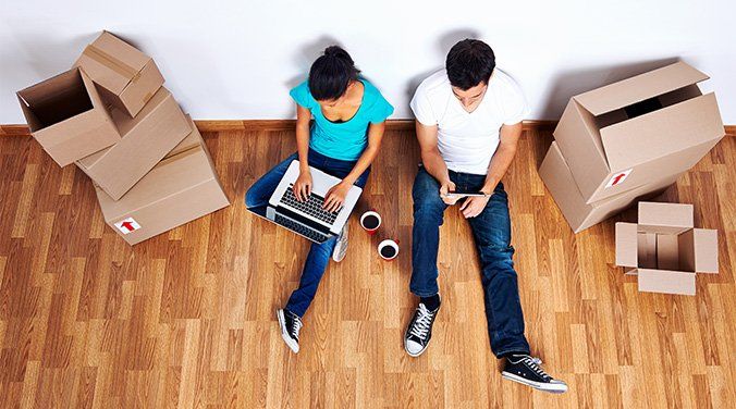 organizar una mundaza cajas