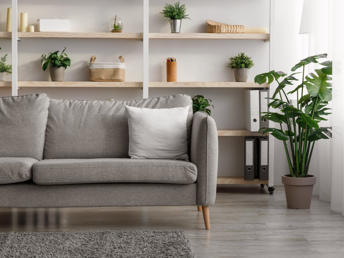 Decorar loft con estanterias