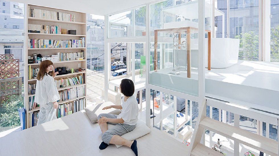 Una vivienda unifamiliar… ¡transparente!