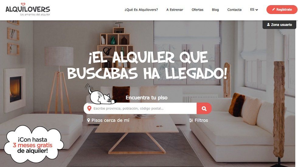 Alquilovers: primera plataforma de alquiler a largo plazo totalmente digital de España
