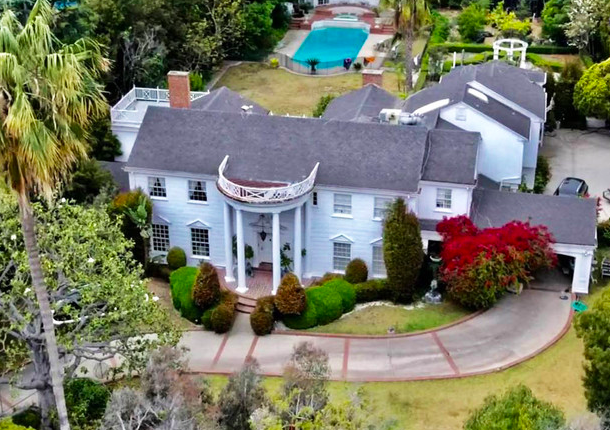 Duerme en la casa del Príncipe de Bel-Air