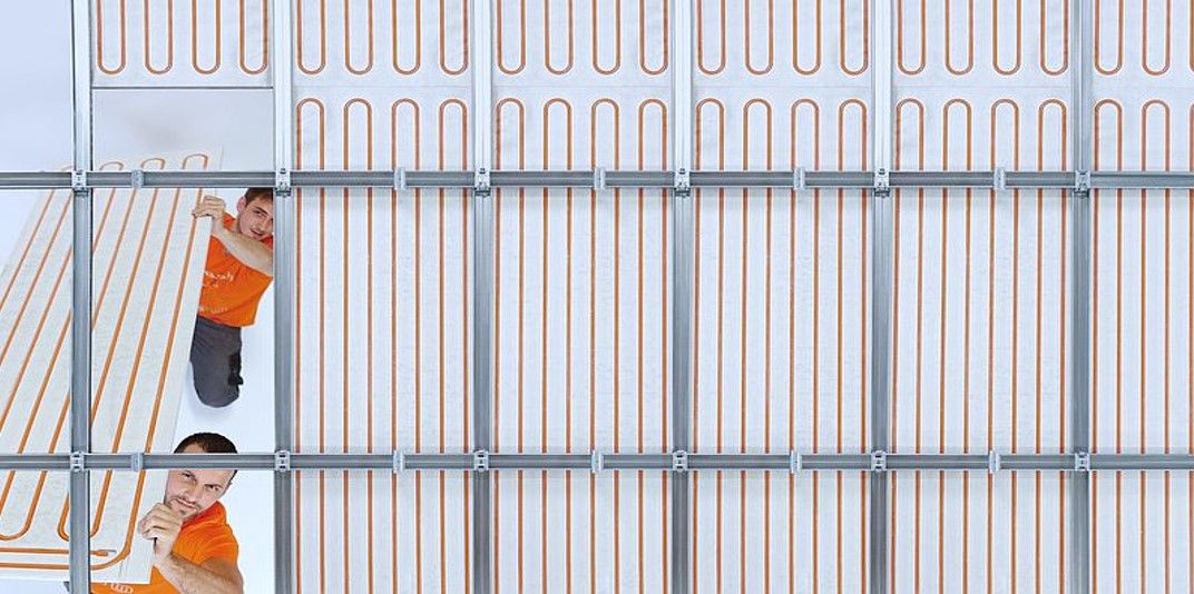 Cómo es la instalación del techo radiante