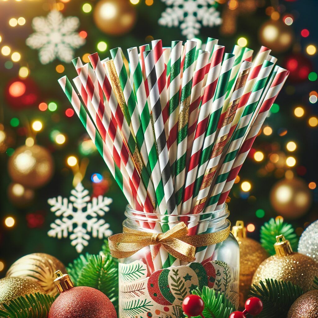 cañitas para fiesta navidad