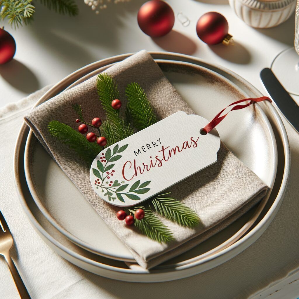 Servilletas con motivos navideños