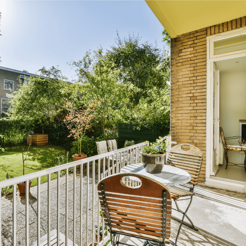 Distribución y orientación de las viviendas