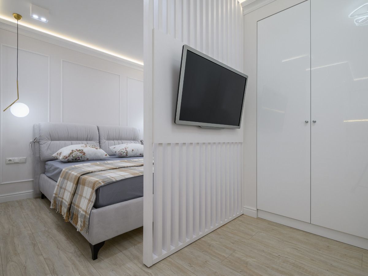 separar espacios en un loft dormitorio