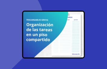 Organizar las tareas en un piso compartido: descargables