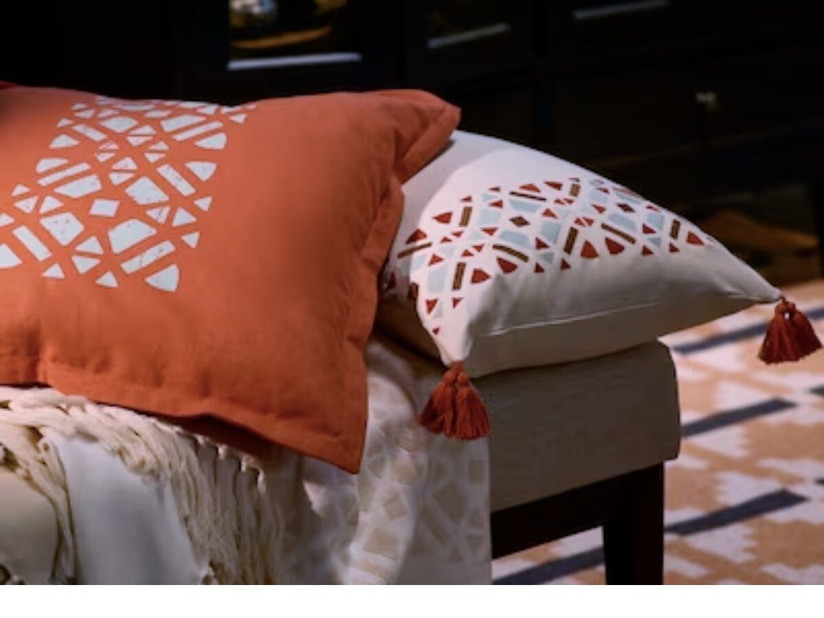 cojines estilo oriental escandinavo