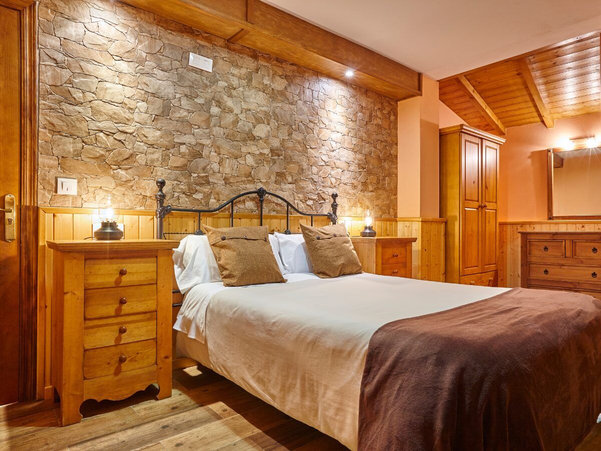 Amueblar dormitorio rústico