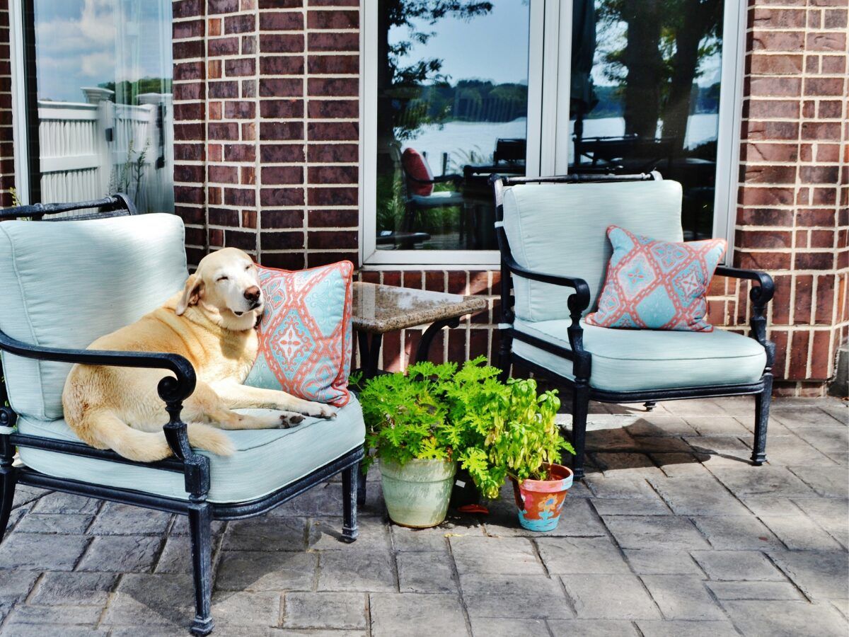 Decorar balcon vintage