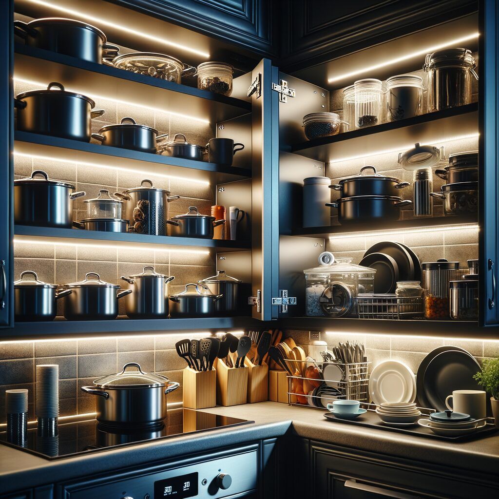 Cómo decorar los armarios de tu cocina