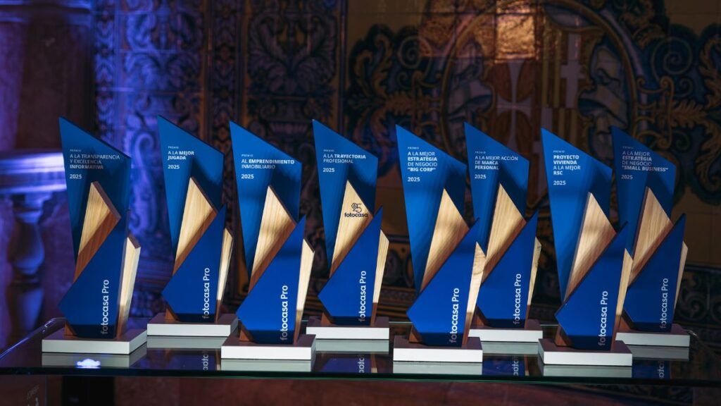 Los ganadores de los Premios Fotocasa Pro 2025 en Barcelona